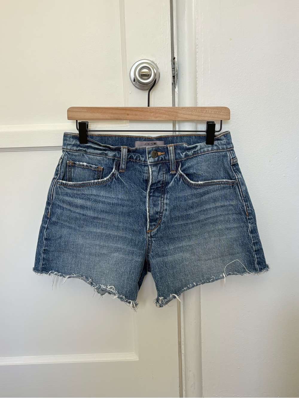 Joe’s Blue Denim Cutoff Shorts